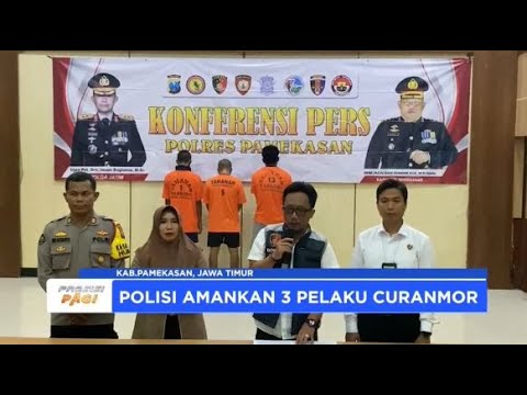 POLRES PAMEKASAN TANGKAP PELAKU CURANMOR