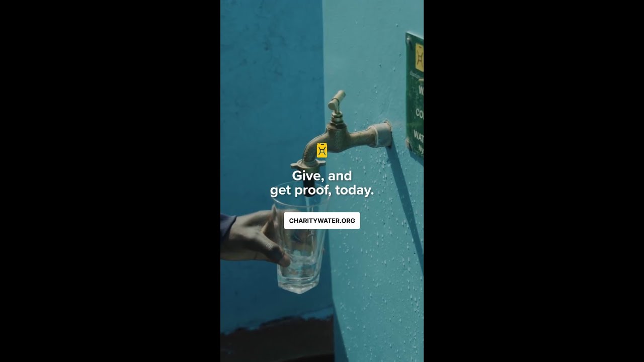 Track your donation like a package 📦💧