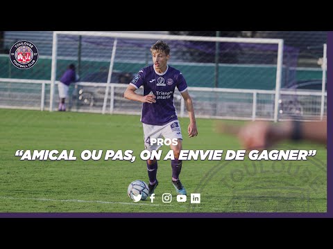 "Amical ou pas, on a envie de gagner", Anthony Rouault après le match amical Toulouse FC-Pau FC
