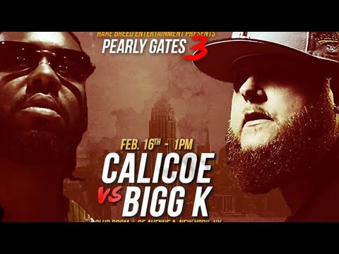 Did Calico get beat by Bigg K? Who is Holding this 🤙?