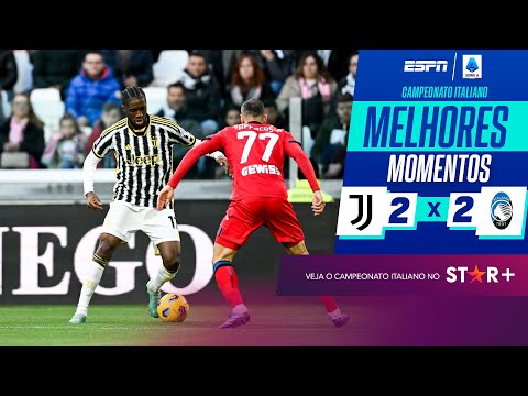 Gols e lances de Juventus x Atalanta