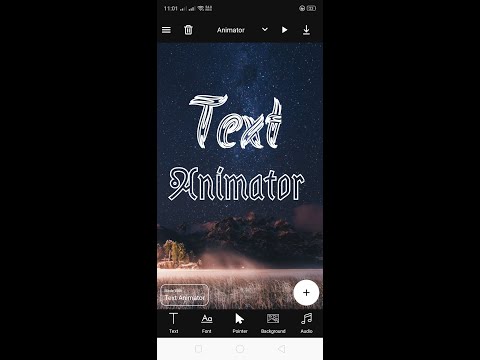 Text Animator : Animated name