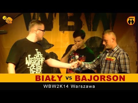 Bajorson 🆚 Biały 🎤 WBW 2014 Warszawa (freestyle rap battle)