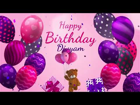 Happy Birthday Divyam | Divyam Happy Birthday Song | Divyam