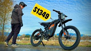 Can't Believe the LOW Price of this Electric Dirt Bike!