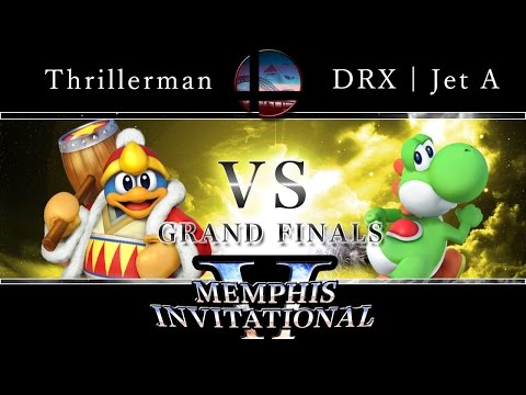 Memphis Invitational  II - Thrillerman (DDD) vs. DRX|JetA (Yoshi) - Grand Finals - Smash Wii U