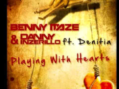 Benny Maze & Danny Inzerillo ft. Denitia 'Playing With Hearts' (Fonzerelli Indie Dance 80's Mix)