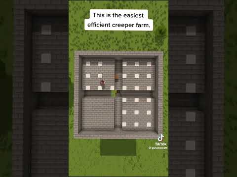 easy gunpowder farm minecraft