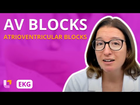 Atrioventricular Blocks (AV Blocks) - EKG Interpretation | @LevelUpRN