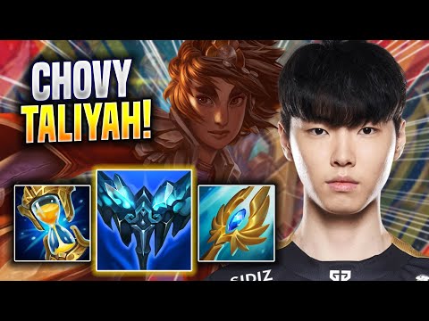 CHOVY IS SO CLEAN WITH TALIYAH! - GEN Chovy Plays Taliyah MID vs Tryndamere! | Season 2022