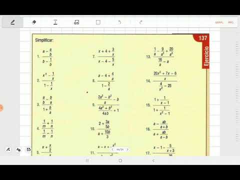 Fracciones complejas 2