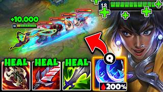 Download lagu Nilah but I can literally out-heal the entire enemy team 1v5 (200% LIFESTEAL BUILD) mp3