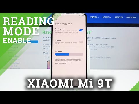How to Activate Eye Comfort Mode in XIAOMI Mi 9T – Customize Brightness