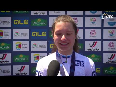 #EuroRoad22 - Justyna Czapla (Time Trial W. Jun) interview