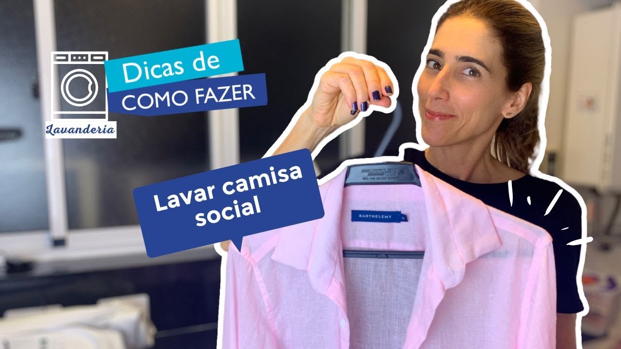 LAVAR CAMISA SOCIAL | CASA INSANA - Livia Pinna