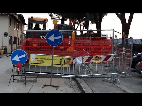 SESTO FIORENTINO 2019 01 21 Lavori in corso