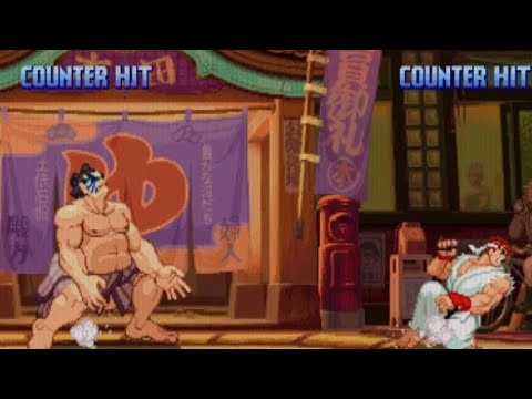 DOUBLE COUNTER HIT x2 - SFA3 - STREETFIGHTER ALPHA 3