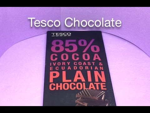 Tesco 85% Cocoa Chocolate