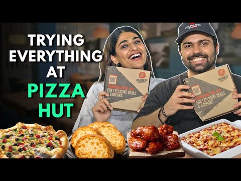 Trying Everything At PIZZA HUT | The Urban Guide