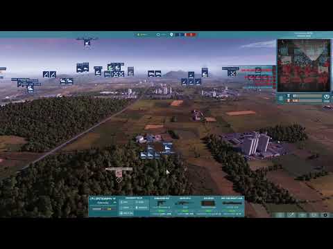 Ep 17. Spec Grupa A did perfect ambush, enemy send two F 117 Nighthawk to destroy then. WARNO 10vs10