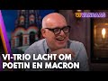VI-trio lacht om flauw filmpje van Poetin en Macron | VI VANDAAG
