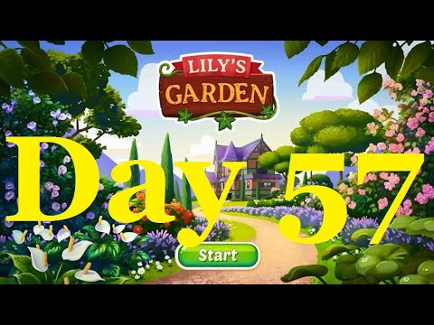 Lily's Garden Day 57 -  Complete Walkthrough