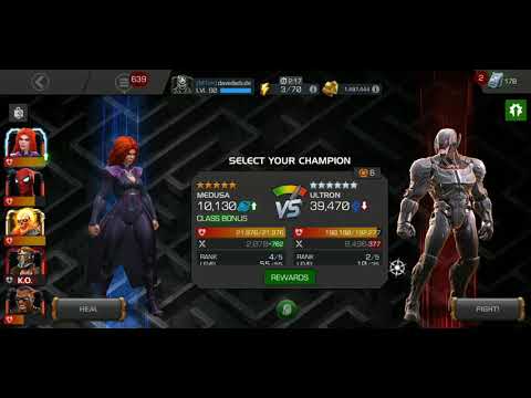 Medusa vs Ultron Classic Boss - Act 5.4.6 - Marvel Contest of Champions