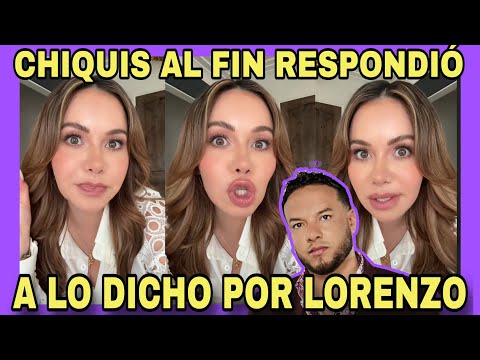 Chiquis responds to Lorenzo's statements: Coincidence or message? 👀. News from the web.