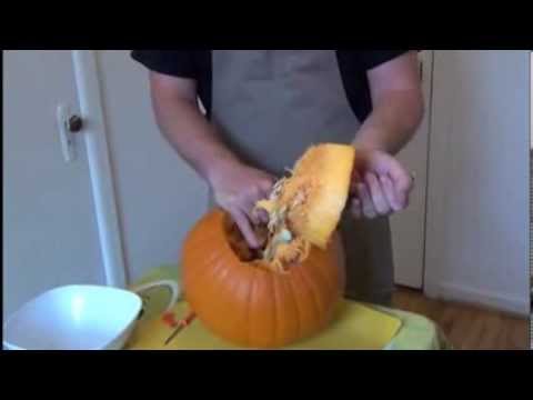 Comment découper une citrouille pour Halloween