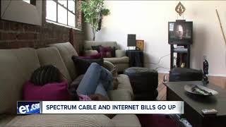 Spectrum cable and internet rates go up in WNY today
