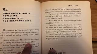 Kurt Vonnegut&#39;s &quot;Cat&#39;s Cradle&quot; Part:7