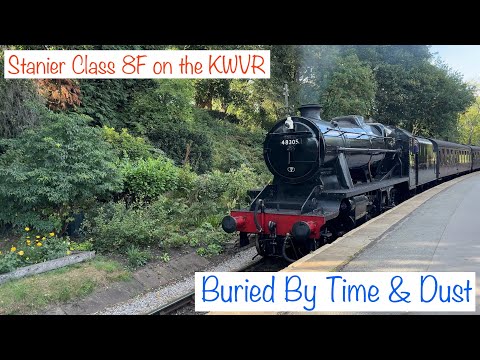 KWVR - Oxenhope & Haworth, with a Class 8F running.