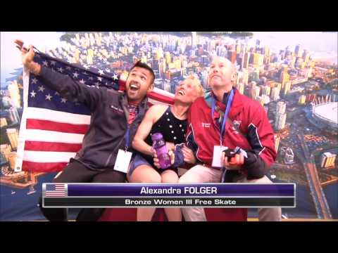 Alexandra Folger - Bronze Women III Freeskate - 2016 International Adult Competition Vancouver