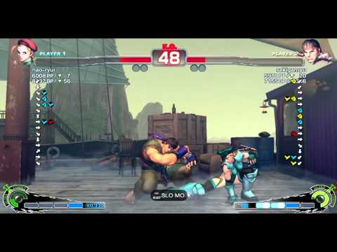SSFIV AE 2012: nao-ryui (Cammy) Vs sekiganryu (ryu) - PSN HD