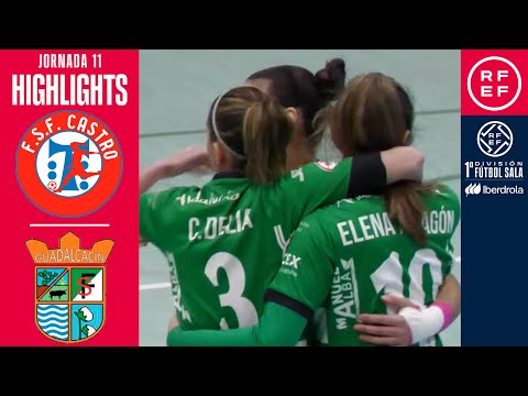 Resumen #PrimeraIberdrola | FSF Castro Bloques Cando 3-6 Guadalcacín FSF | Jornada 11