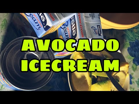 TIPID RECIPES: PINOY AVOCADO ICE CREAM! (HOME MADE)
