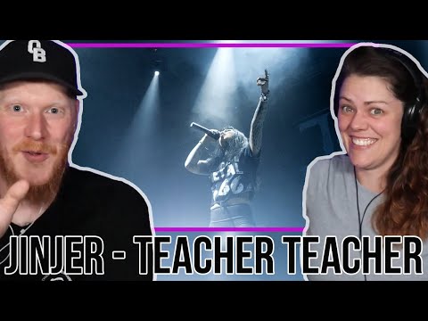 COUPLE React to JINJER - Teacher Teacher | OFFICE BLOKE DAVE