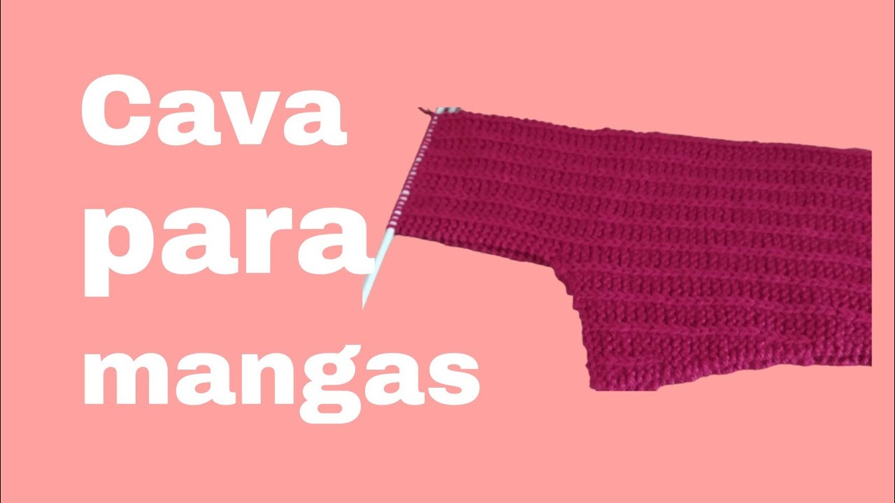 ☑️ como fazer cava de manga em tricô
