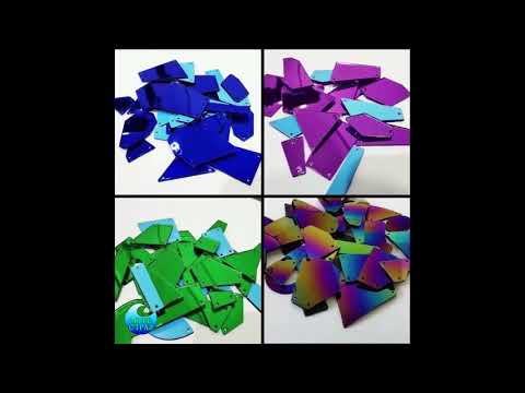 Пришивные стразы битое зеркало набор Siam количество на выбор - фото 1 - id-p1408424356