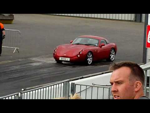 TVR Tuscan vs TVR Cerbera Santa Pod
