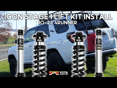 How To Install ICON Lift Kit On 2010-2023 Toyota 4Runner