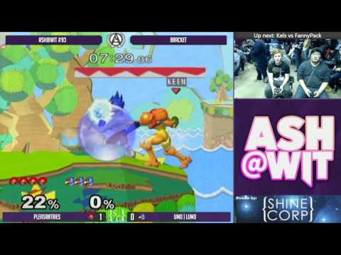 Pleasantries (Samus) vs UMO | Lumo (Falco) - ASH@WIT #93 Melee Bracket