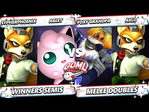 GOML 2025 TOP 8 - SypherPhoenix & Aglet Vs. Foxy Grandpa & Aklo - Smash Melee - SSBM
