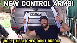 RalliTEK Control Arm Replacement and Install After failure on Lifted Subaru Forester XT