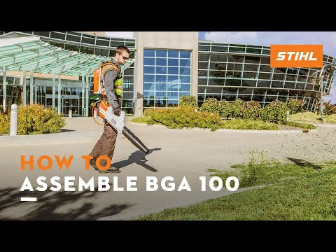 Stihl BGA 100 w/o Battery & Charger in Terre Haute, Indiana - Video 2