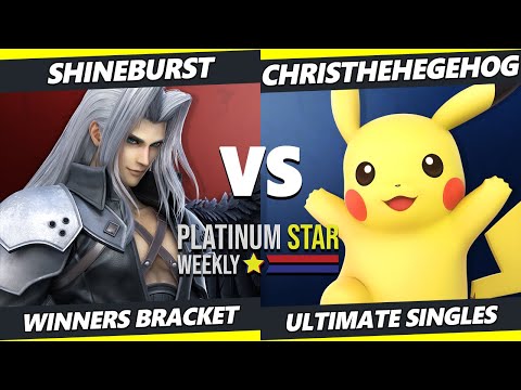 PSW S15:W6 - ShineBurst (Sephiroth) Vs. christheheghog (Pikachu) SSBU Ultimate Tournament