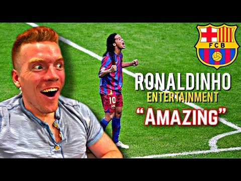 AMERICANS FIRST EVER REACTION TO Ronaldinho - Football's Greatest Entertainment