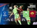 SIX GOAL THRILLER | VfL Wolfsburg vs. AS Roma Highlights (UEFA Women's Champions League 2022-23)