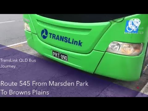 TransLink QLD Bus Journey - Route 545 From Marsden Park To Browns Plains