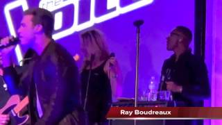 Ray Boudreaux Performs at THE VOICE Top 12 Concert